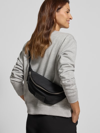 STUDIO BERLIN Bauchtasche mit Logo-Patch Modell 'Spandau' Black 1