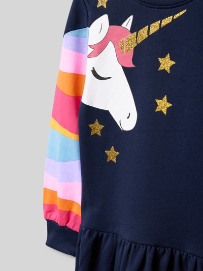 Happy Girls Sweatjurk met ronde hals Marineblauw - 2