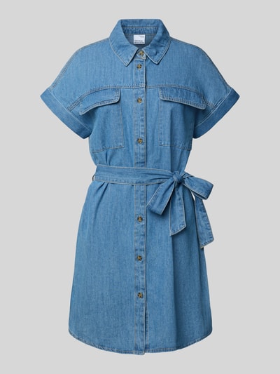 Vero Moda Getailleerde jeansjurk van puur katoen, model 'NOTUS' Jeansblauw - 2