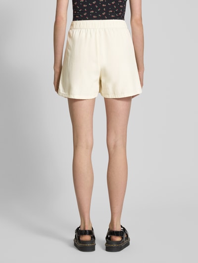 Review Relaxed Fit Shorts mit Leinen-Anteil Offwhite 5
