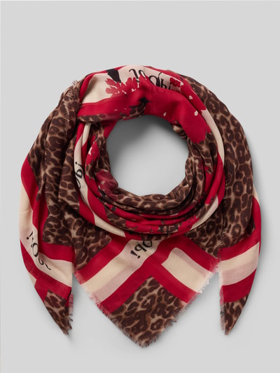 JOOP! Schal mit Allover-Animal-Print Modell 'Adalia' Camel 1