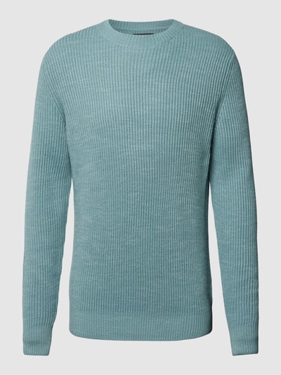 Marc O'Polo Strickpullover mit Rundhalsausschnitt Hellblau 2