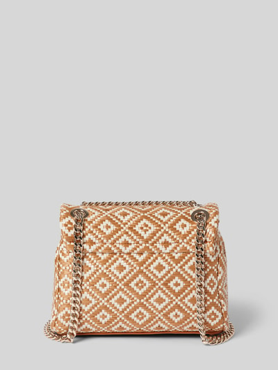 Guess Crossbody Bag mit Allover-Muster Beige 4