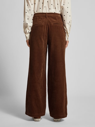 Pepe Jeans Cordhose mit Label-Detail Modell 'DANNA' Camel 5