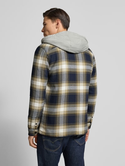 PME Legend Hemdjacke mit Druckknopfleiste Dunkelblau 5