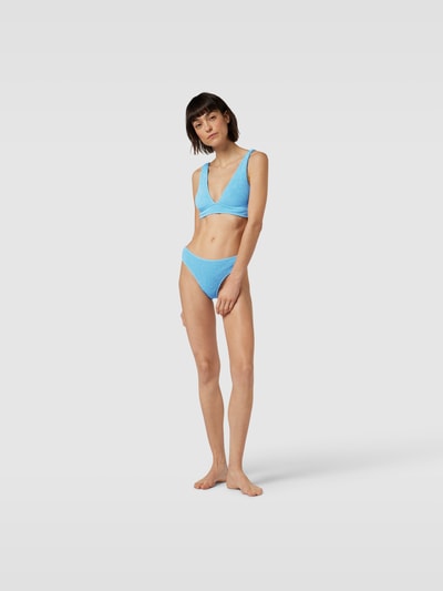 Sorbet Island Bikini in Bouclé-Optik Hellblau 1