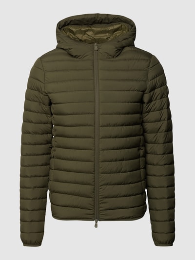 SAVE THE DUCK Steppjacke mit Kapuze Modell 'LUCAS' Oliv 2