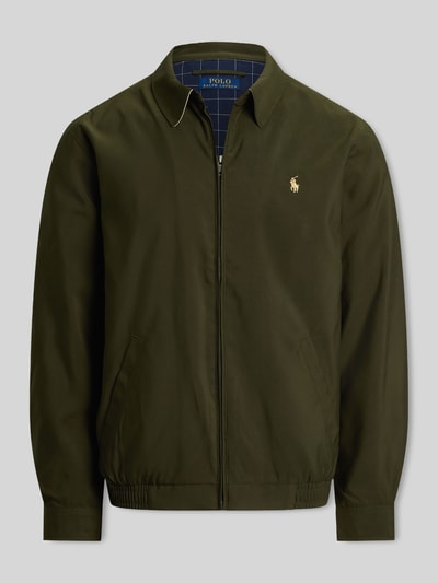 Polo Ralph Lauren Regular Fit Blouson mit Logo-Stitching Dunkelgruen 2