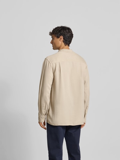 Officine Générale Freizeithemd aus reinem Lyocell Beige 5