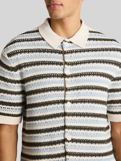 Tom Tailor Regular Fit Poloshirt aus reiner Baumwolle Hellblau 3