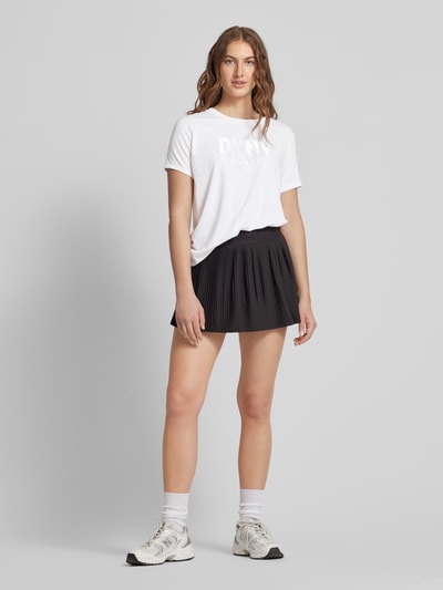 DKNY PERFORMANCE T-shirt met labelprint Wit - 1