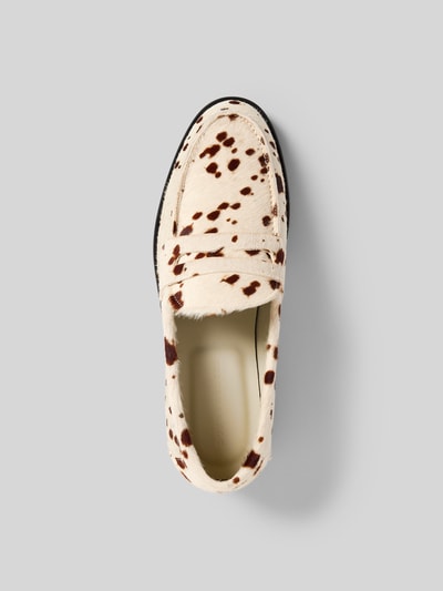 Duke & Dexter Loafer mit strukturierter Sohle Weiss 4