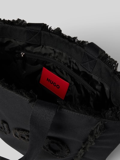 HUGO Handtasche mit Fransen Black 5