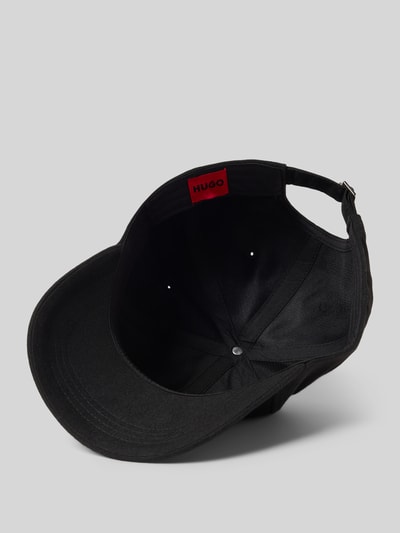 HUGO Basecap mit Label-Detail Black 2