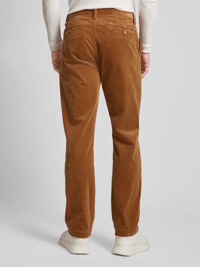 Polo Ralph Lauren Stretch Straight Fit Cordhose mit Gürtelschlaufen Modell 'BEDFORD Rostrot 5