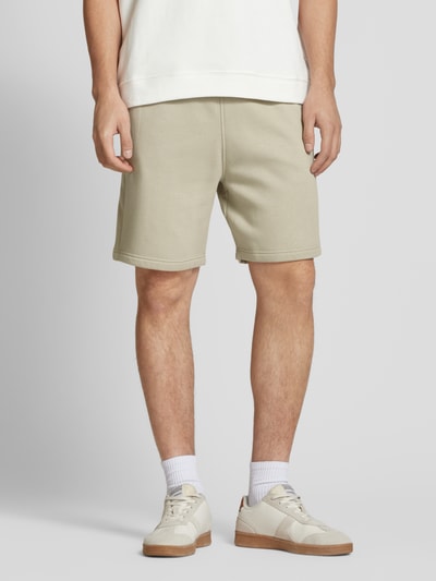 Tom Tailor Denim Relaxed Fit Sweatshorts aus Baumwoll-Mix im Jogger Style Beige 4