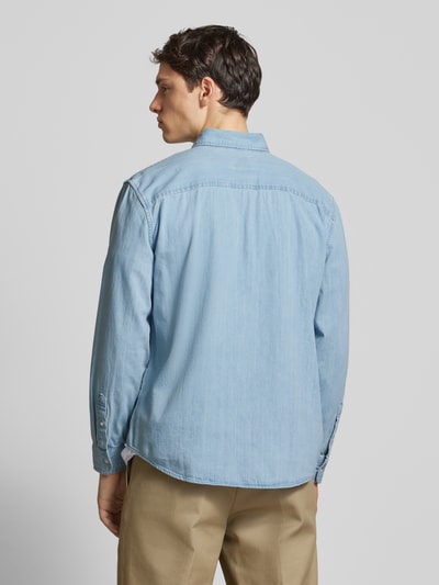 Levi's® Freizeithemd mit Knopfleiste Hellblau 5