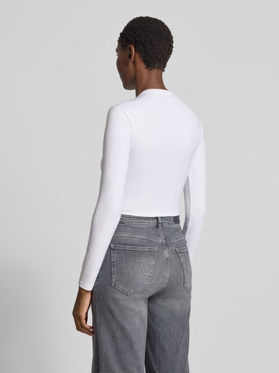 HUGO Regular fit shirt met lange mouwen van katoenmix, model 'DAFILOMENA' Offwhite - 5