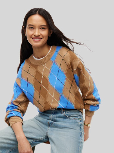 Tommy Hilfiger Regular fit pullover van puur katoen Lichtblauw - 3