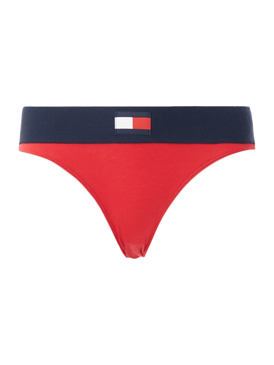 TOMMY HILFIGER String mit breitem Bund Rot 2