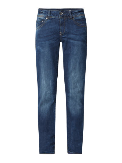 G-Star Raw Jeansy o kroju straight fit z 5 kieszeniami Jeansowy niebieski 2