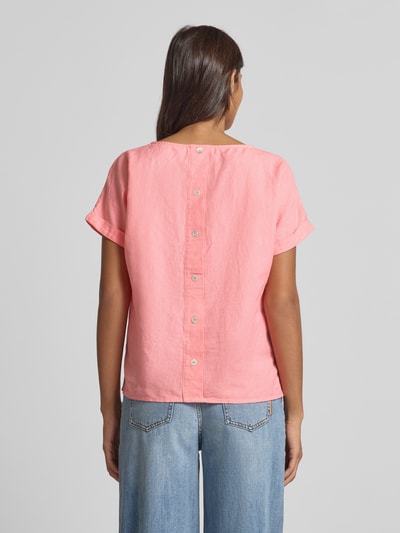 Christian Berg Woman Blouseshirt met ronde hals Felroze - 5