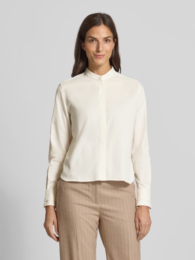 BOSS Regular fit overhemdblouse van puur katoen, model 'BERTYNA MONDAY' Offwhite - 4