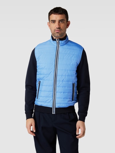 bugatti Sweatjacke mit Reißverschlusstaschen Mittelgrau 4