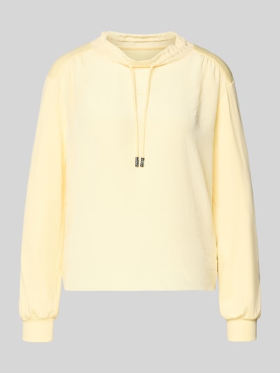 Marc Cain Longsleeve met ronde hals Lichtgeel - 1