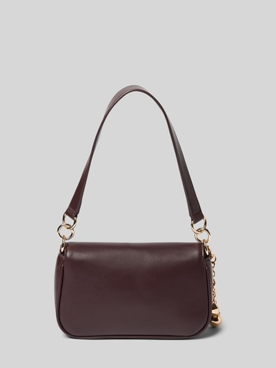 Liu Jo White Handtasche mit Klickverschluss Modell 'ADIVA' Bordeaux 3