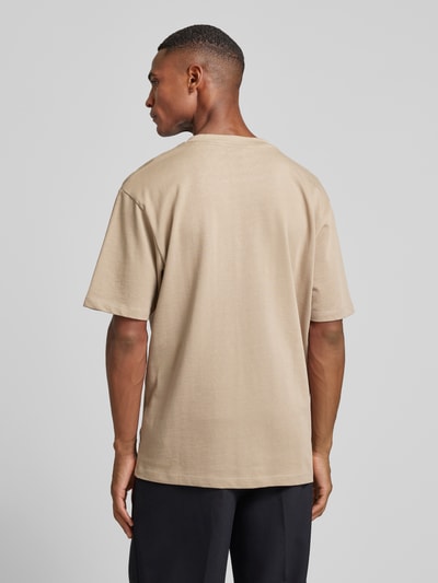 Lindbergh T-Shirt mit Rundhalsausschnitt Beige 5