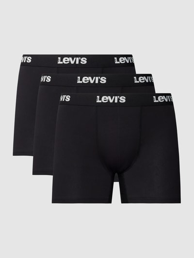 Levi's® Trunks mit Logo-Bund im 3er-Pack Black 2