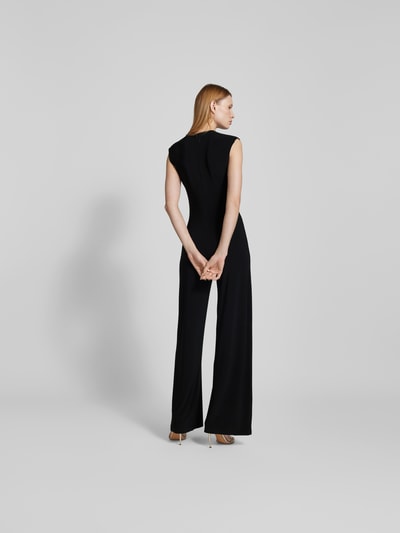 Norma Kamali Jumpsuit mit Rundhalsausschnitt Black 5