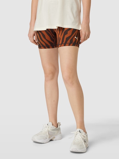 PUMA PERFORMANCE Korte broek met dierenprint, model 'ANIMAL REMIX' Hazelnoot - 4