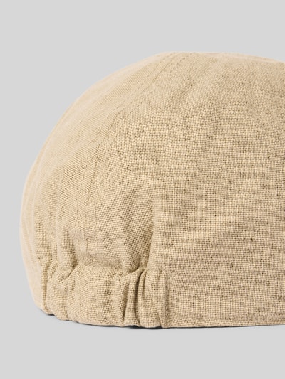camel active Schiebermütze aus Baumwoll-Leinen-Mix Sand 2