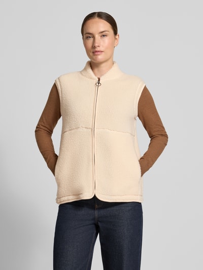 Soyaconcept kamizelka o kroju regular fit ze stójką model 'SC-ONYX 3' Złamany biały 4
