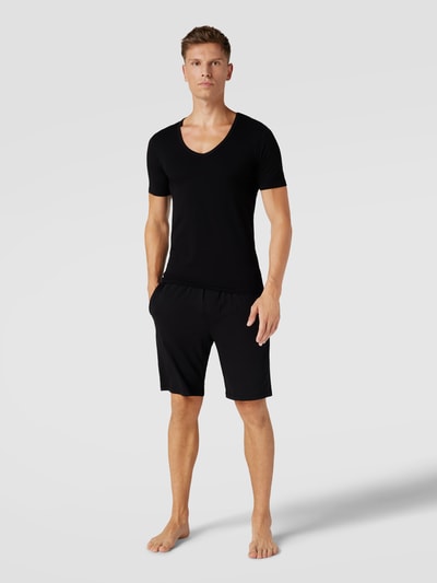 MCNEAL T-Shirt mit V-Ausschnitt Black 1