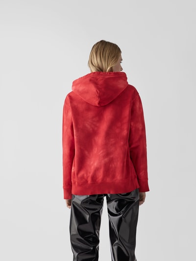 MM6 Maison Margiela Hoodie mit Brand-Print Rot 5