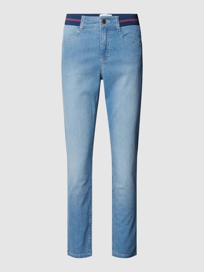 Angels Skinny fit jeans met verkort model, model 'ORNELLA SPORTY' Blauw - 2