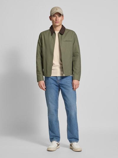 Tommy Hilfiger Slim Fit T-Shirt aus Baumwoll-Elasthan-Mix Offwhite 1