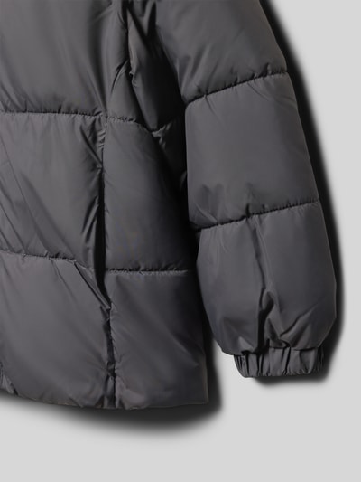 Mango Steppjacke mit Reißverschluss Modell 'america' Graphit 2