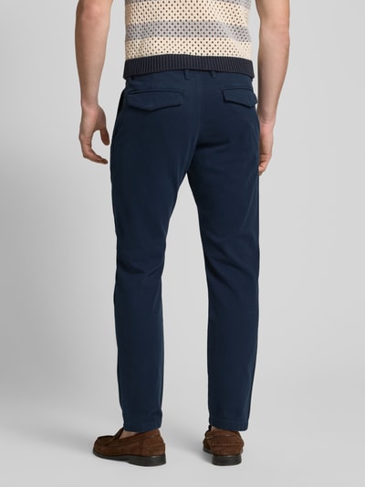 s.Oliver RED LABEL Regular Fit Chino aus Baumwoll-Stretch Dunkelblau 5