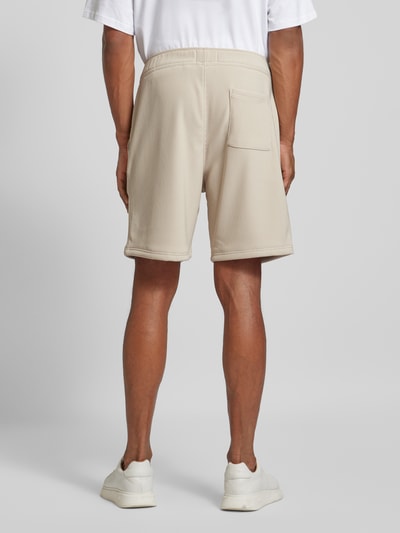 JAKE*S STUDIO MEN Regular Fit Shorts in Ripp-Optik Sand 5