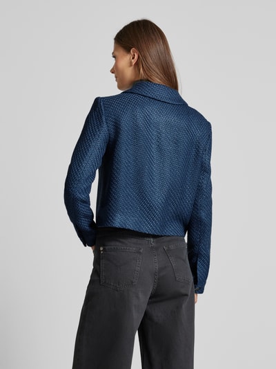 More & More Blazer mit Knopfleiste Rauchblau 5