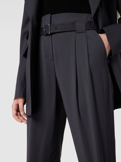 Vila High waist stoffen broek met streepmotief, model 'PRISILLA' in offwhite online kopen | P&C