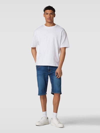 Tommy Jeans Jeansshorts mit Label-Details Modell 'RONNIE' Dunkelblau 1