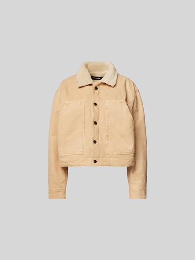 Dsquared2 Jacke aus reiner Baumwolle Beige 2