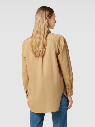 Polo Ralph Lauren Bluse mit Label-Stitching Camel 5