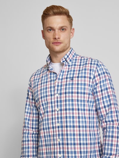 Fynch-Hatton Koszula casualowa z kołnierzykiem typu button down Brudnoróżowy 3