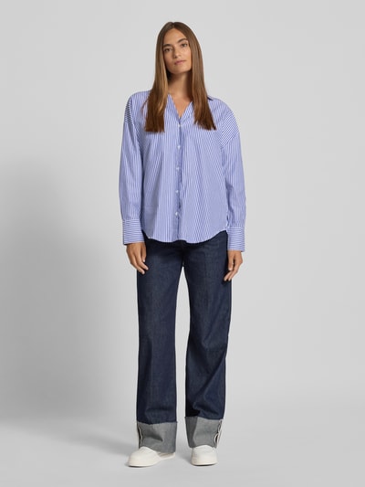 Lanius Hemdbluse mit Knopfleiste Royal 1